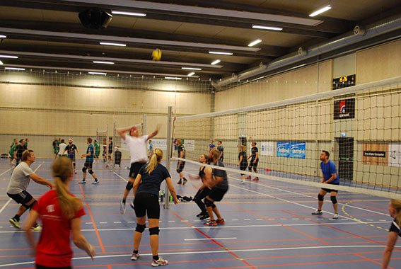 Volley Skoedstrup X i aktion i finalen