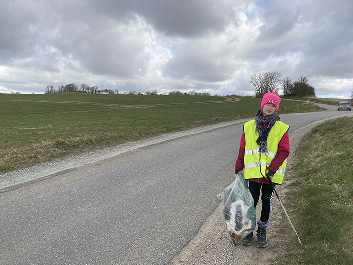 Sofie var en af hovedkræfterne bag arrangementet i Studstrup.