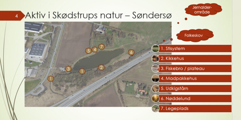 Her er, hvad aktivitetsgruppen forestiller sig ved Skødstrup Søndersø.