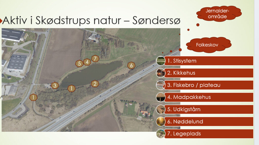 Hvis stien rundt om søen bliver retableret, og der kommer en folkeskov med et stiforløb, bliver det gode tider for fodgængere og motionister. (foto fra indvielsen af søen i 2016, Thomas Nykrog)