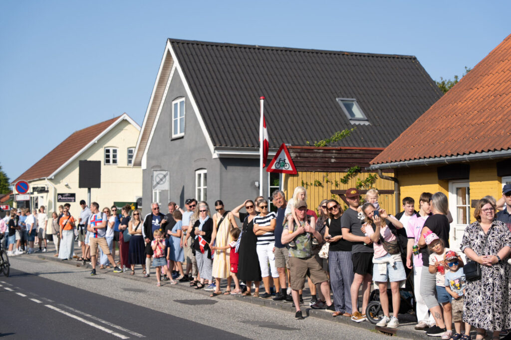 Stor opbakning ved start