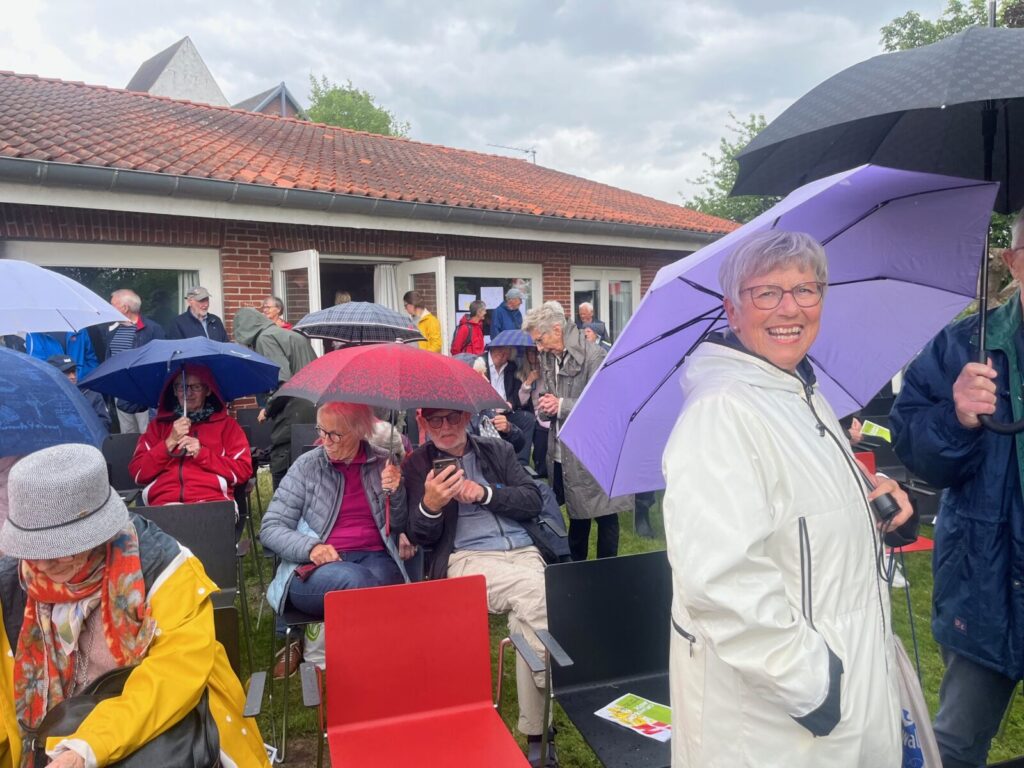 Godt humør karakteriserede dagen