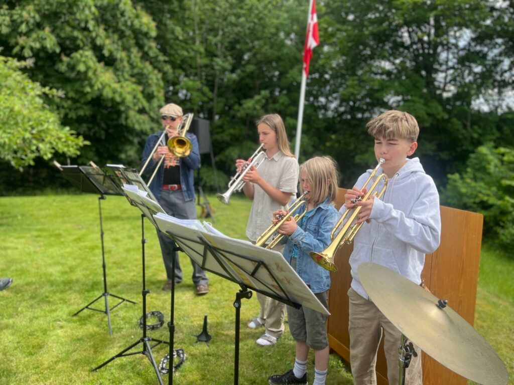 Unge musikere fra Blæs & Rock
