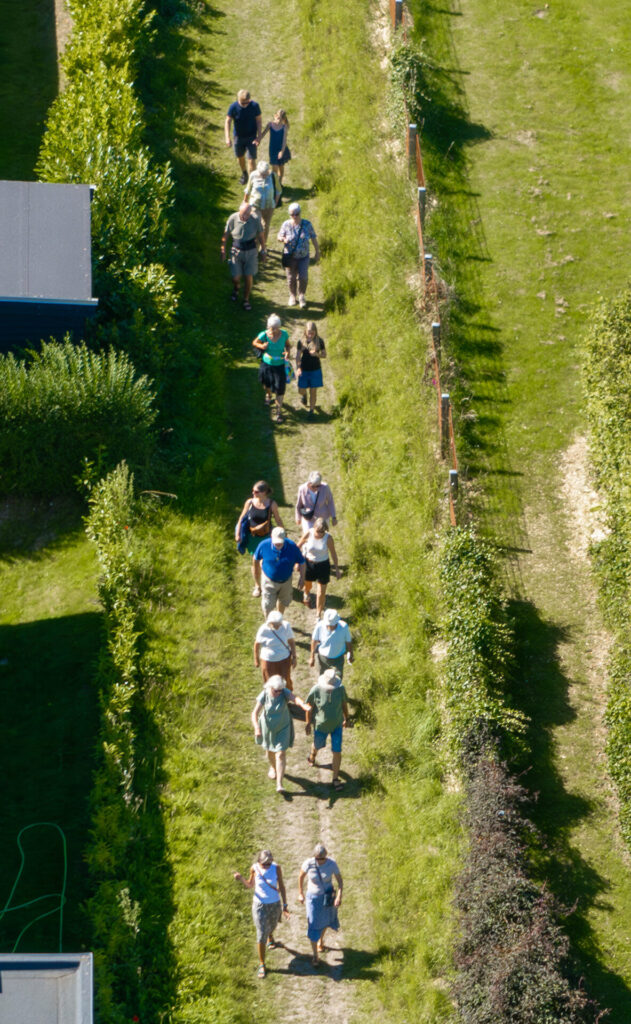 Jernalderstien er nu taget i brug. Gå selv ruten fra Skødstrup Kirke ned mod Hedelisker Mose- 