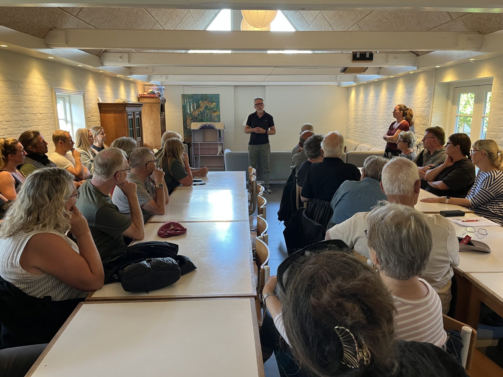 Studstrup Borgerforenng havde indkaldt til borgermøde, så borgerne kunne blive informeret om mulighederne for at klage og indsende høringssvar