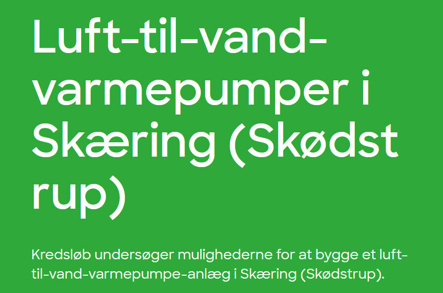 Hvorfor mon denne mærkelige titel? Det er der en forklaring på fra Kredsløb. 