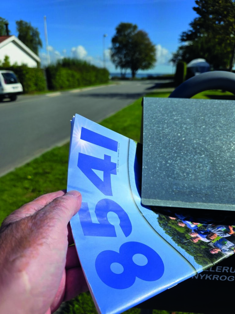Bladet 8541 leveret lige ned i hver eneste postkasse