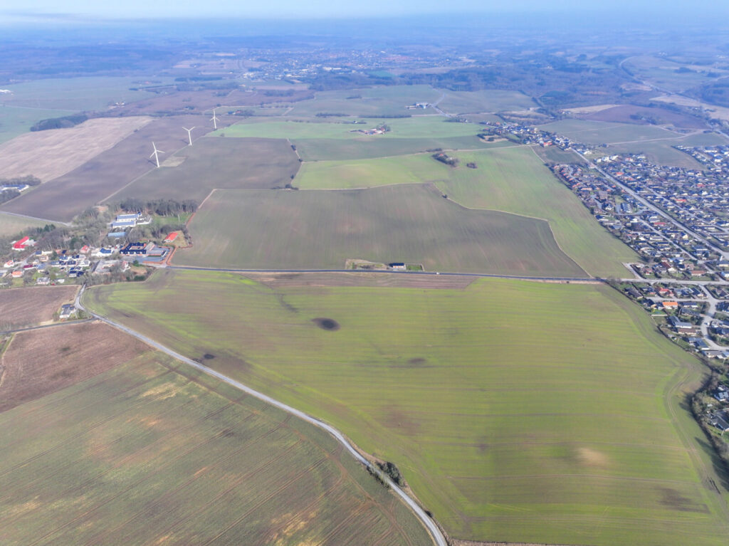 260306 Omraade mellem Vorre og Loegten luftfoto