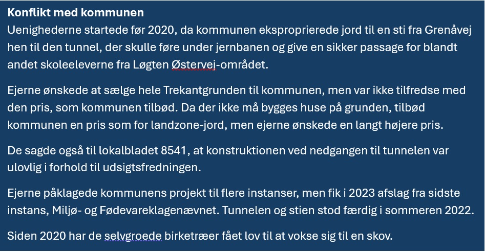 Konflikt med kommunen